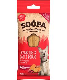 Soopa Cranberry & Sweet Potato Dental Sticks 100 g