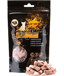 Catz finefood Purrrrly N ° 107 - dried lamb hearts, 100% meat