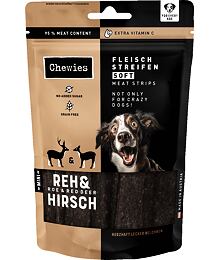 Chewies Fleischstreifen Soft Roe and Red Deer Mini 70 g