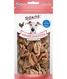 PACK 8 pcs – Dokas Freezedried chicken hearts 22 g