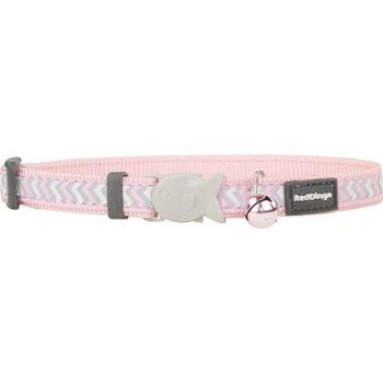 Cat Collar 12 mm x 20-32 cm – Refl. Ziggy Pink