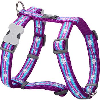 Dog Harness 12 mm x 30-44 cm - Unicorn Purple