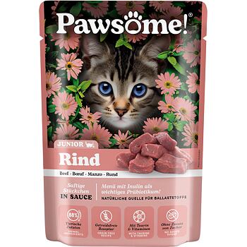 PACK 28 pcs – Pawsome! Junior Beef 85 g